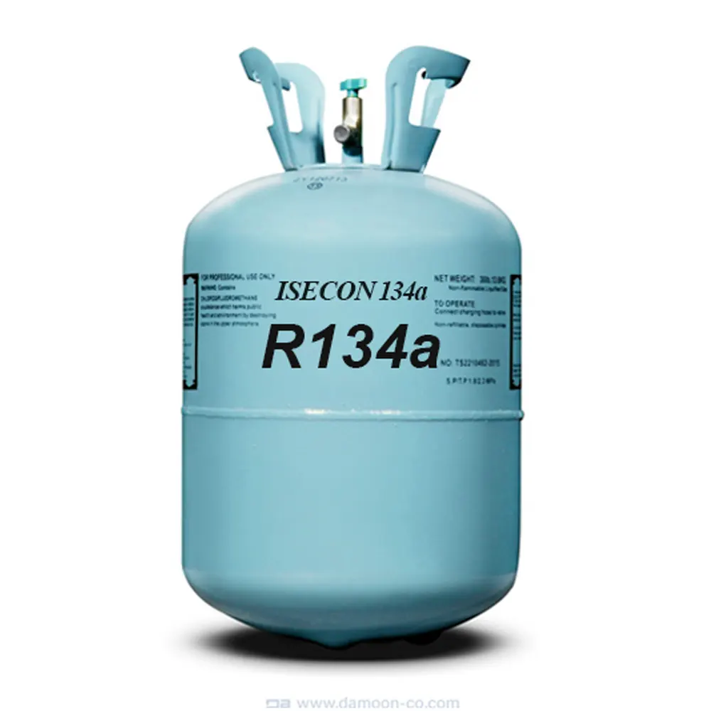 گاز مبرد R134A تهویه مطبوع 820 گرمی UISZL